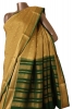 Grand Zari Checks Zari Butta Finest Pure Mysore Crepe Silk Saree 